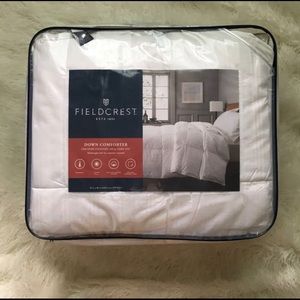 fieldcrest luxury down comforter